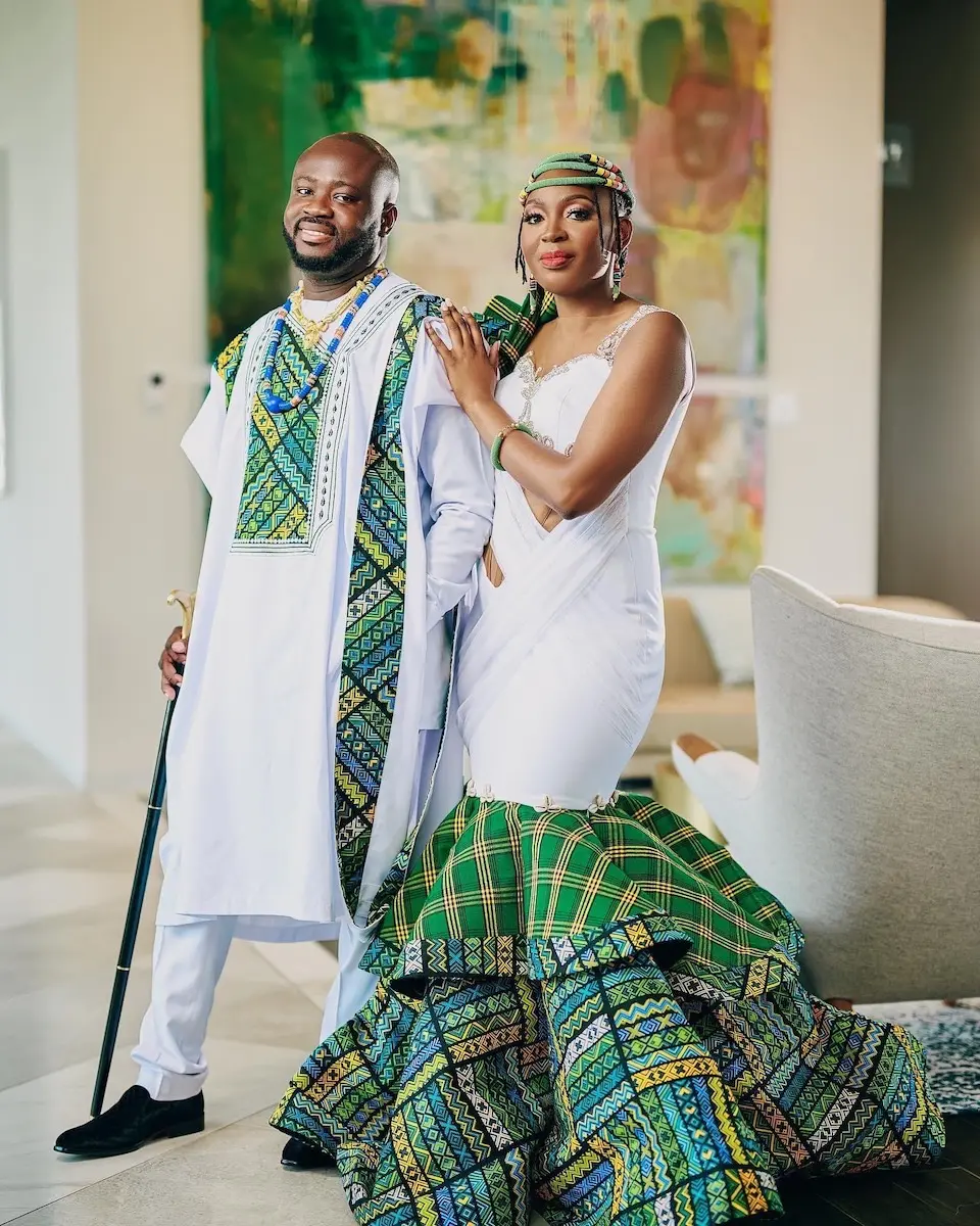 Michael and Ami Adjei wedding photo