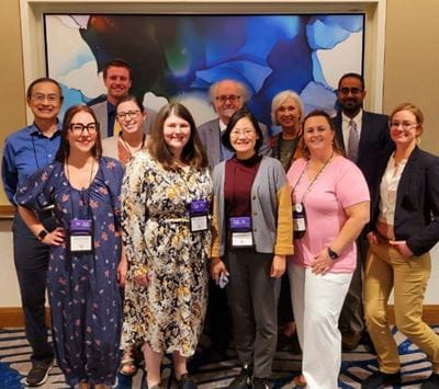 Photo of various IU pathology attendees