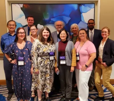 Photo of various IU pathology attendees