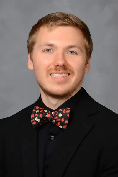 Photo of Collin Wilkins from shoulders up.