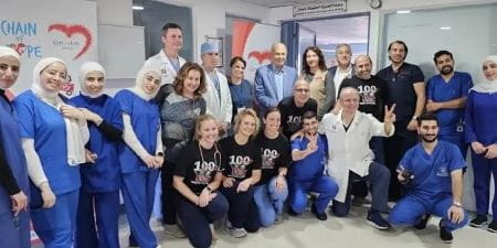 Dr. Mark Turrentine and team at Riley Heart Mission