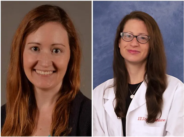 two portraits of drs. mathis and kowal