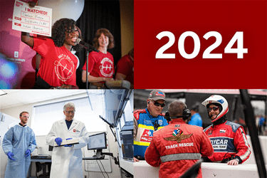 Collage 2024: Match Day, Bill Gates visit and Indy 500 Medical Team