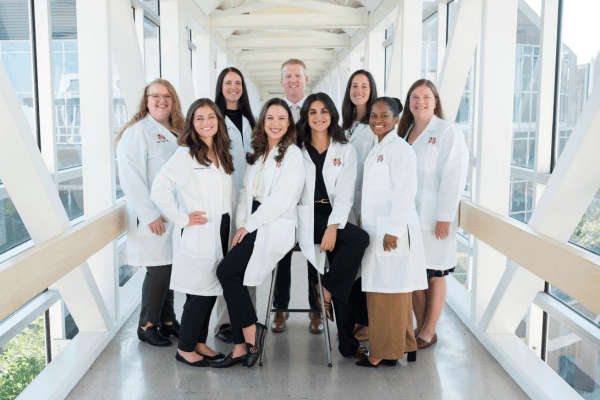 The 2025 Critical Care Fellows|Photo courtesy Melissa Bales