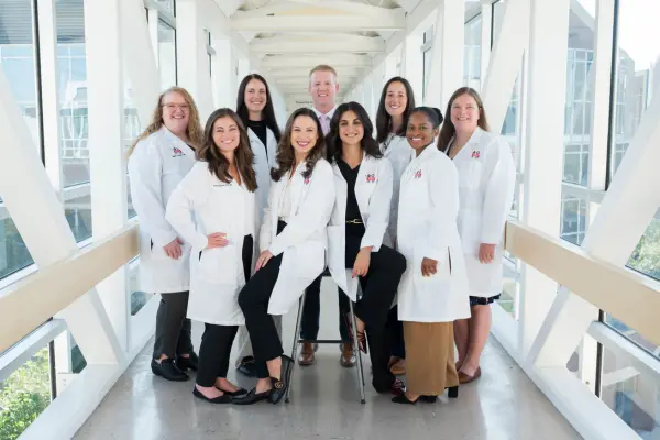 The 2025 Critical Care Fellows|Photo courtesy Melissa Bales 