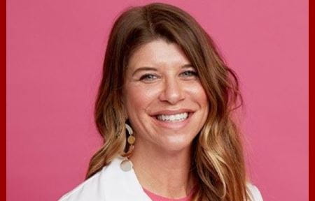 Carla Fisher. | Photo courtesy Carla Fisher Headshot of Carla Fisher against a pink background.