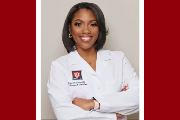 A headshot of Francesca C. Duncan of the IU School of Medicine.