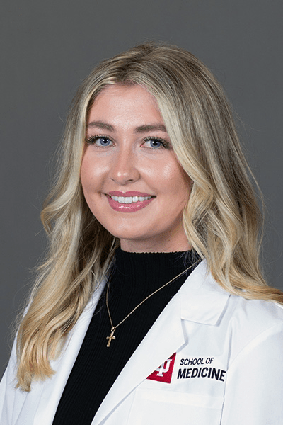 IU medical student Emily Chestnut