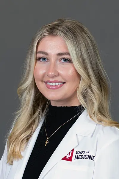 IU medical student Emily Chestnut