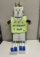Photo of lab mascot
