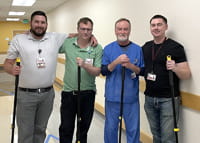 Photo of people at lab week