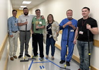 Photo of people at lab week