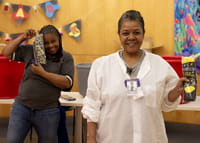 Photo of people at lab week