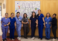 Photo of people at lab week