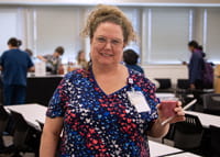 Photo of people at lab week