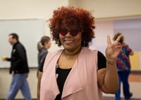 Photo of people at lab week