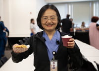 Photo of people at lab week