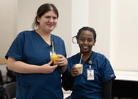 Photo of people at lab week