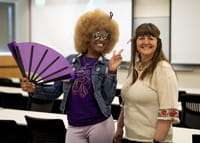 Photo of people at lab week