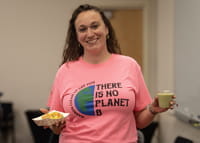 Photo of people at lab week