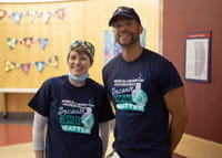 Photo of people at lab week