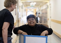 Photo of people at lab week