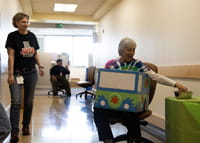 Photo of people at lab week