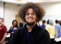 Photo of people at lab week