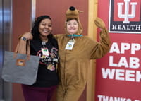 Photo of people at lab week