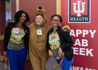 Photo of people at lab week