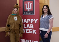 Photo of people at lab week