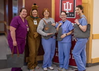 Photo of people at lab week