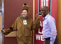 Photo of people at lab week