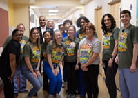 Photo of people at lab week