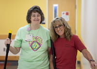 Photo of people at lab week