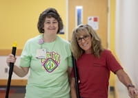 Photo of people at lab week