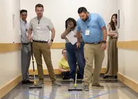 Photo of people at lab week