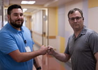 Photo of people at lab week