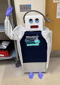 Photo of Lab Mascot