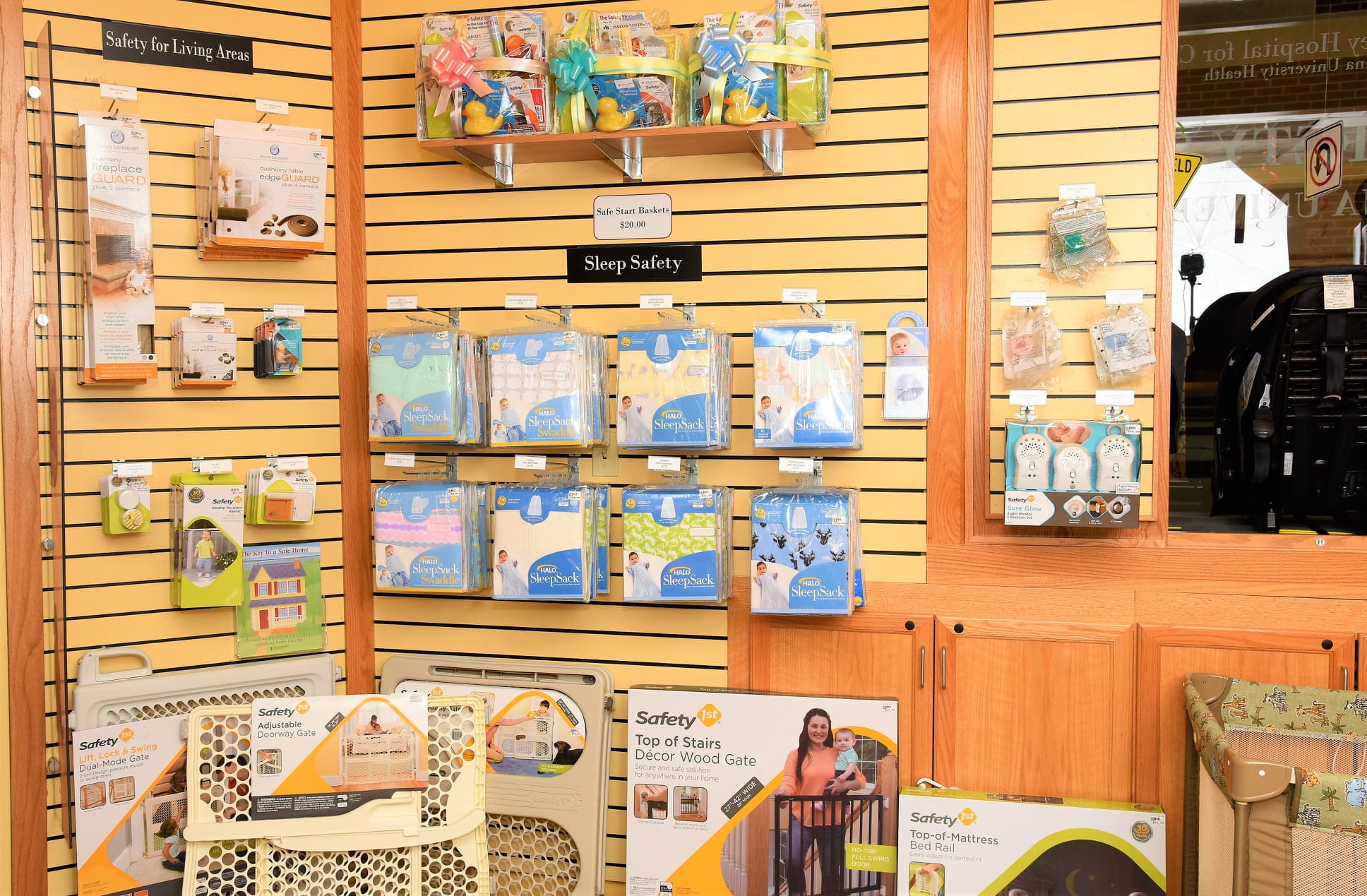 Current Safe Sleep Education corner