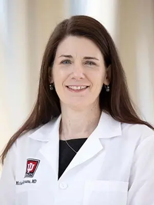 A headshot of Michele Saysana, MD