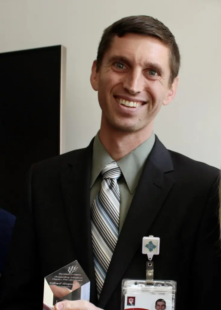 William Thompson, PA-C  | Photo by Caitlin VanOverberghe, IU School of Medicine