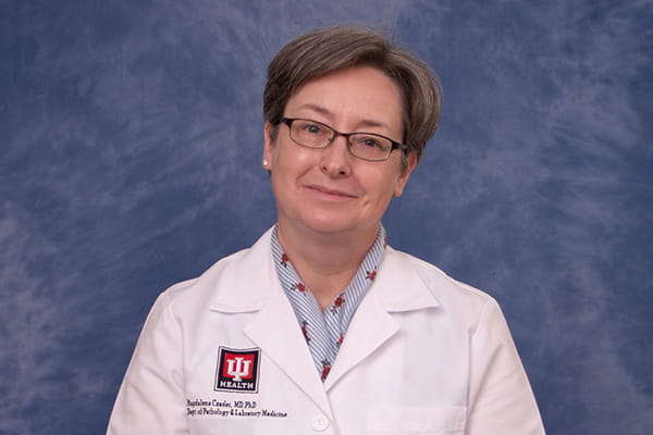 Magdalena Czader | Photo by Fredrik Skarstedt IU School of Medicine