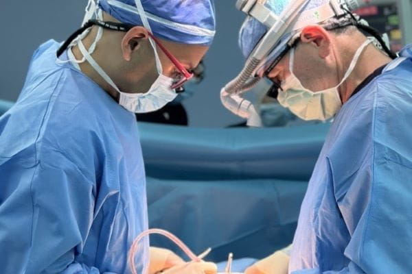 Mark Turrentine (pictured right), operating alongside Karl Bilimoria. | Photo courtesy Karl Bilimoria