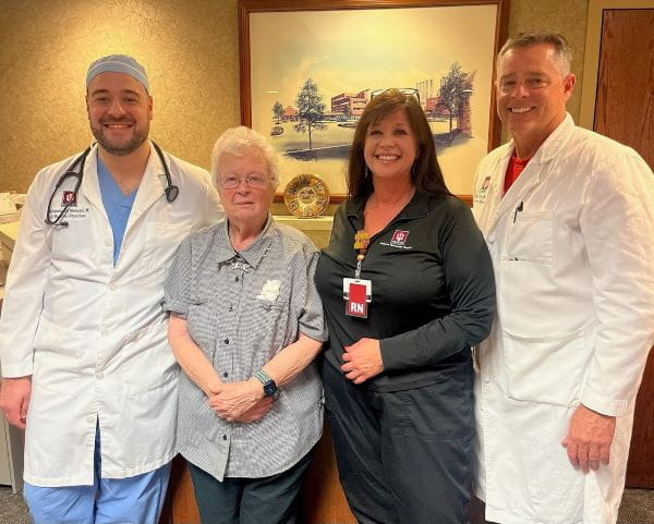 IUH Ball Cardiology TAVR team