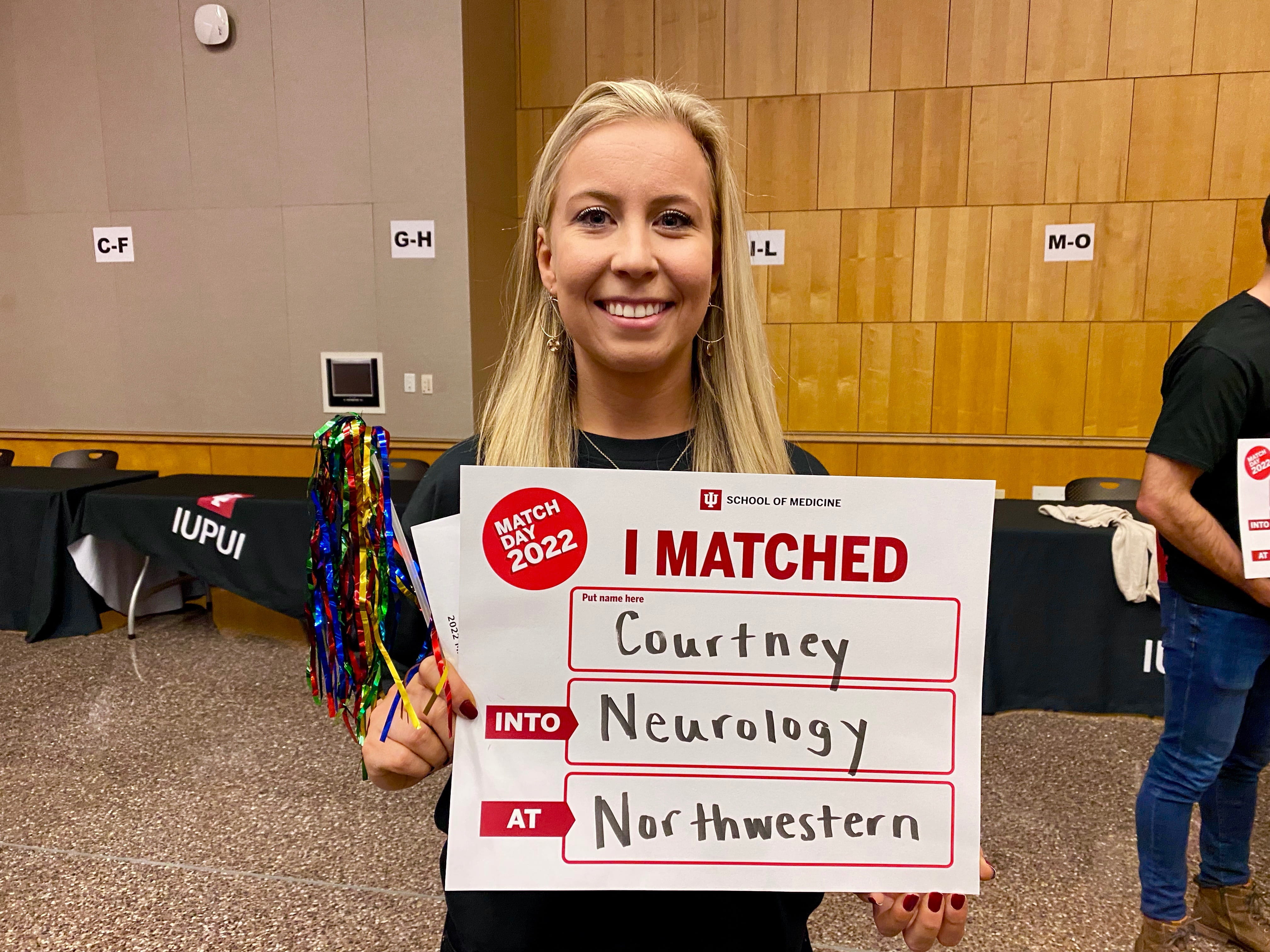 Courtney Raab on Match Day