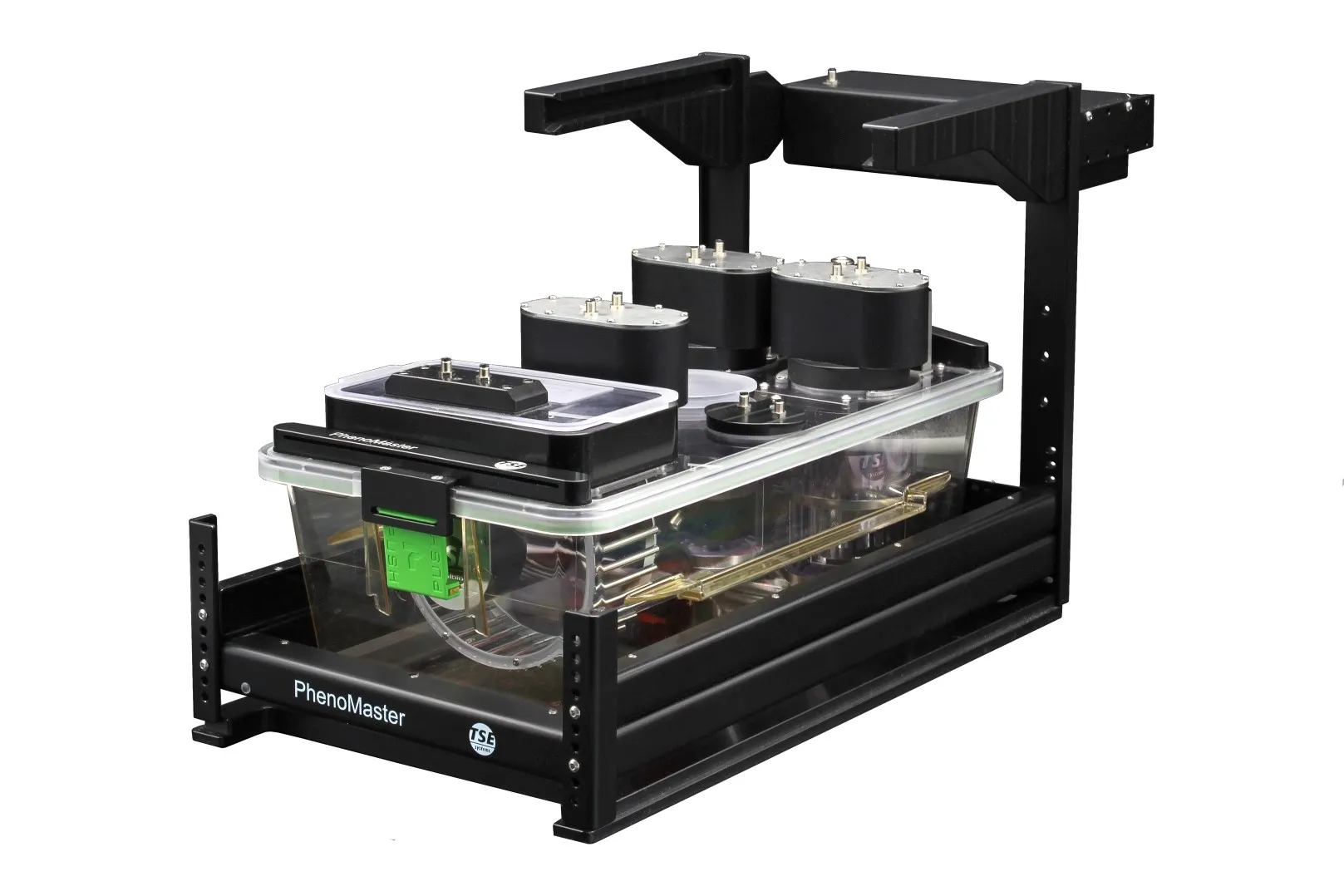 a black and glass instrument to test mouse telemetry