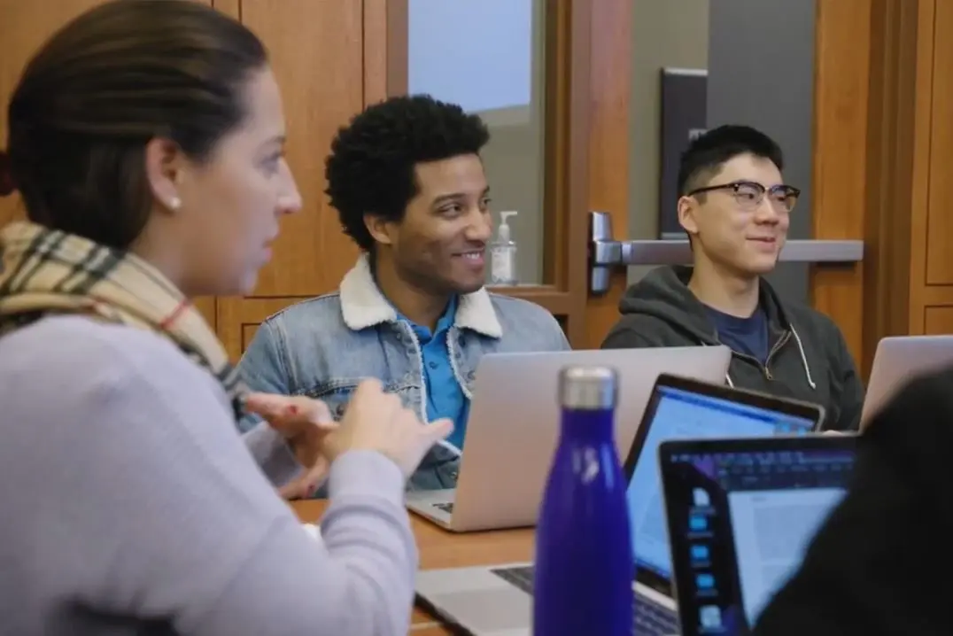 students work together in fort wayne