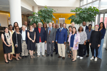 Group photo of the IADRC and the Community Advisory Board