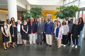 Group photo of the IADRC and the Community Advisory Board